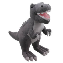 Load image into Gallery viewer, Wilberry Knitted: T-Rex (Grey - Large)
