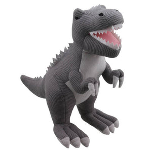 Wilberry Knitted: T-Rex (Grey - Large)