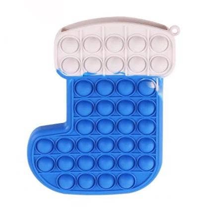 Pop It Fidget Toy Blue Stocking