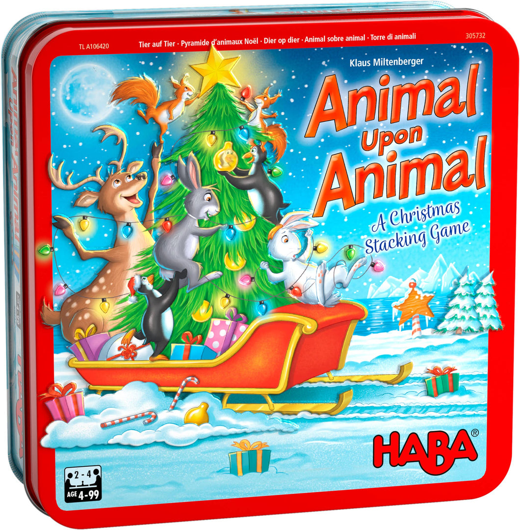 Animal Upon Animal: A Christmas Stacking Game