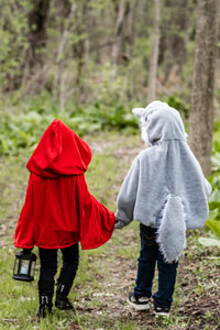 Woodland Storybook Little Red Riding Hood Cape, Size 5-6