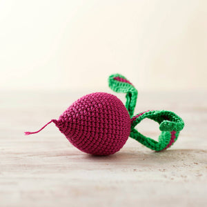 Crochet Beet-Root Pretend Play Amigurumi food