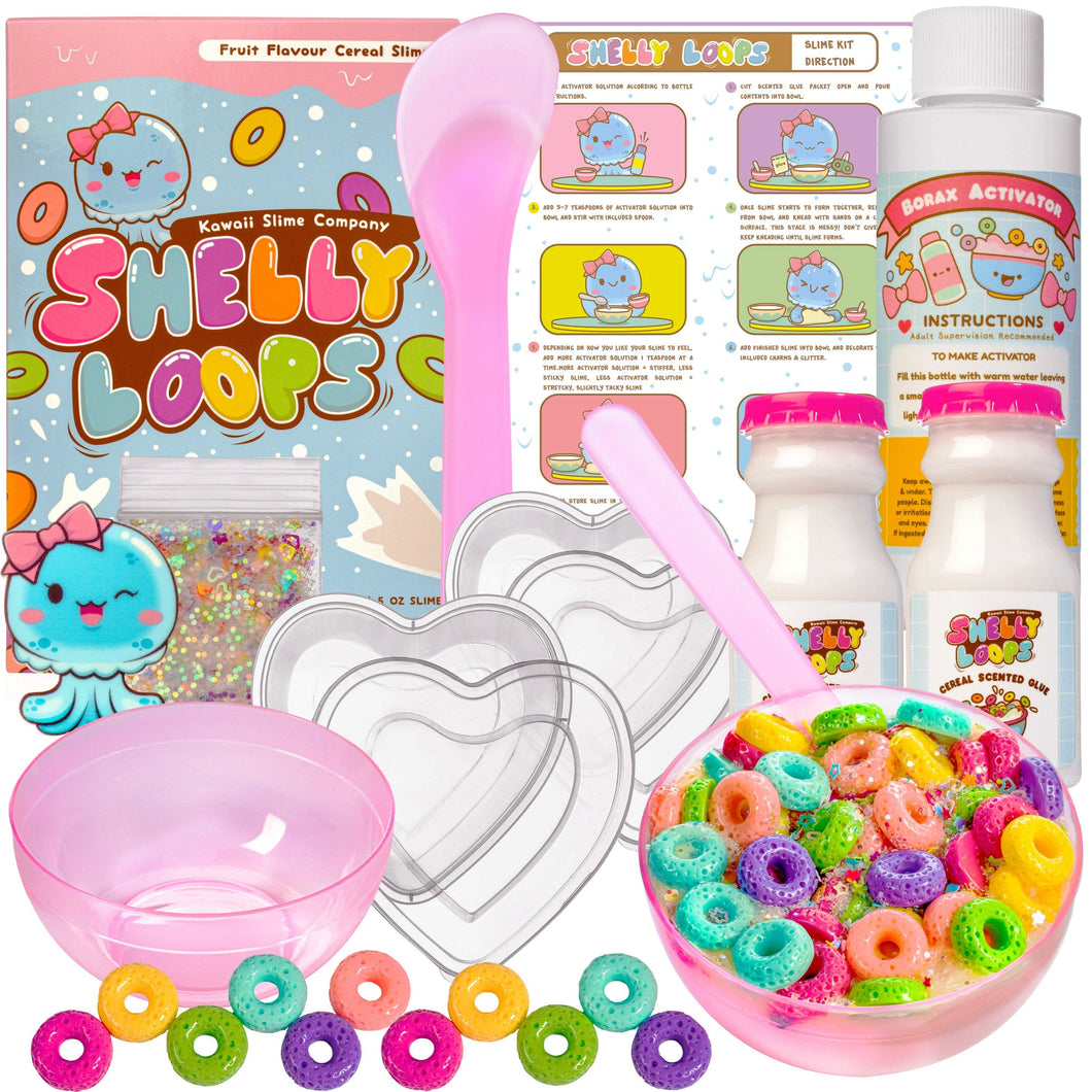 Shelly Loops Cereal Slime DIY Kit
