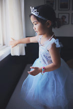 Load image into Gallery viewer, Blue Sequins Princess Dress

