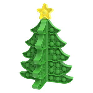 3D Christmas Tree Pop It Fidget Toy