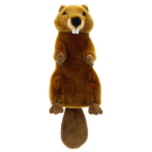 Long-Sleeved Glove Puppets: Beaver