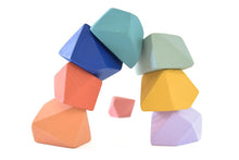 Load image into Gallery viewer, Confetti | 8 Set of Rock Blocks - Things They Love
