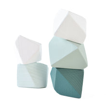 Load image into Gallery viewer, Juniper Ombre | 5 Set of Rock Blocks - Things They Love
