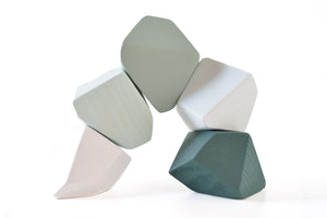 Juniper Ombre | 5 Set of Rock Blocks - Things They Love