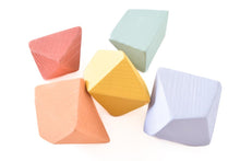 Load image into Gallery viewer, Tiny Rainbow | 5 Set of Rock Blocks - Things They Love
