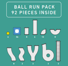 Load image into Gallery viewer, 92 Piece Ball Run Pack
