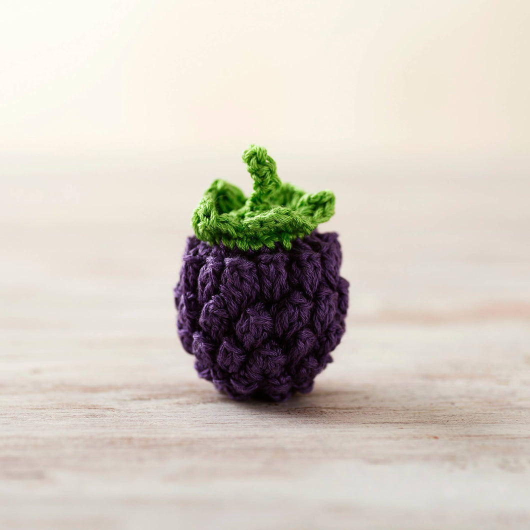 Crochet Blueberry Amigurumi berries