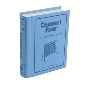 Connect 4 Game Vintage Bookshelf Edition