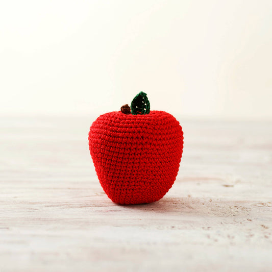 Crochet Apple Play Food Play Kitchen food Crochet Fruits