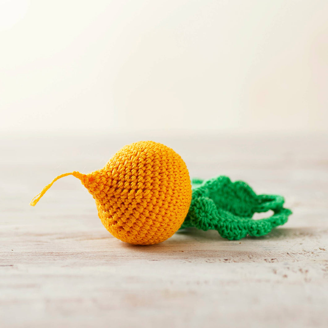 Crochet Turnip Amigurumi food Crochet veggies Cornucopia Kit