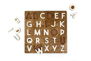 Uppercase Alphabet Letter - Things They Love
