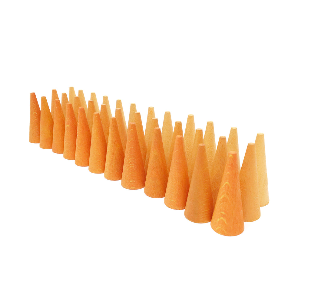 Mandala - Orange Cones