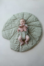 Load image into Gallery viewer, Washable Play Mat Water Lily Olive
