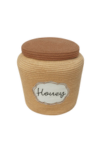 Load image into Gallery viewer, Basket Honey Pot

