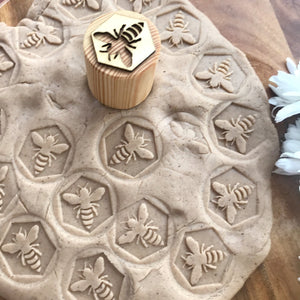 Bee Play Dough Stamps - Things They Love