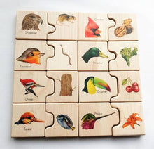 Load image into Gallery viewer, Bird Beak Puzzle - Things They Love
