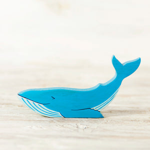Wooden Blue Whale - Things They Love