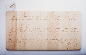 Double Sided Cursive Tracing Board