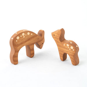 Deers: mom and baby (2 pcs)