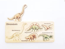 Load image into Gallery viewer, Dinosaurs Puzzle - Things They Love
