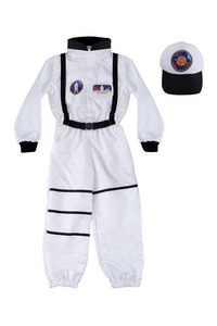 Astronaut Set with Jumpsuit, Hat & ID Badge, Size 5-6