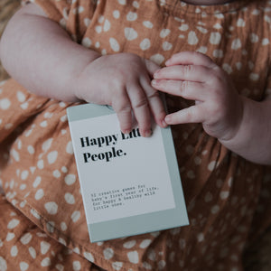 Happy Little People Card Deck: The First Year - Things They Love