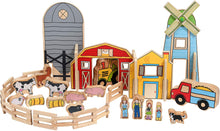 Load image into Gallery viewer, THE FRECKLED FROG Happy Architect Farm set of 26
