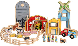 THE FRECKLED FROG Happy Architect Farm set of 26