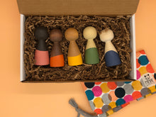 Load image into Gallery viewer, Earth Peg Doll Set - Things They Love
