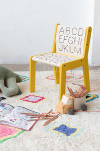 Kid's Chair ABC Canvas