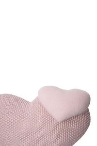 Knitted Cushion Love