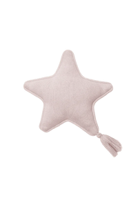 Knitted Cushion Twinkle Star Pink Pearl