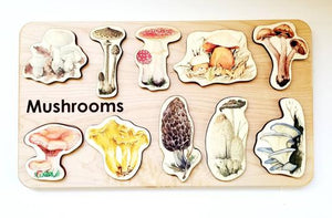 Mushroom Puzzle - Things They Love