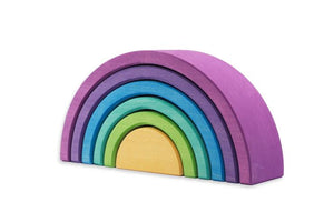 Purple 6 Piece Arcoiris "Rainbow"