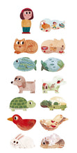 Load image into Gallery viewer, I Love My Pets (21 pcs) - Shape &amp; Reversible
