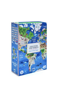 LONDJI Puzzle - Discover the World (200 pcs) - Observation