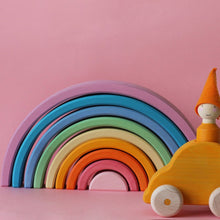 Load image into Gallery viewer, Waldorf Rainbow Stacker - Things They Love
