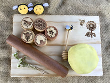 Load image into Gallery viewer, Play Dough Board - Bee &amp; Sunflower - Things They Love
