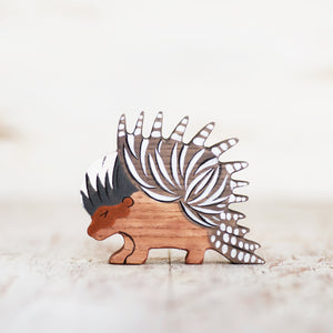 Wooden Porcupine