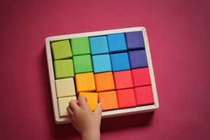 Rainbow Baby Block Set - Things They Love