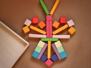 Rainbow Bricks & Blocks Set - Things They Love