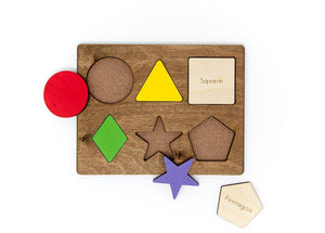Classic Shapes Puzzle - Things They Love