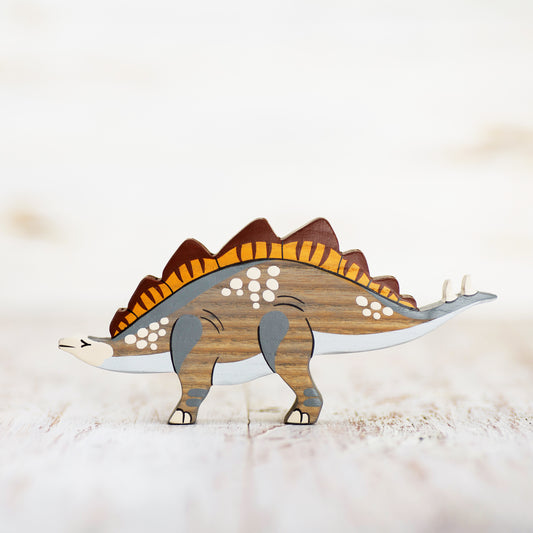 Wooden Stegosaurs