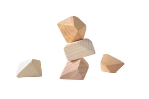 Tiny Natural | 5 Set of Rock Blocks - Things They Love