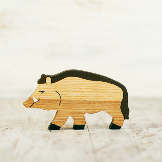 Wooden Wild Boar